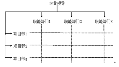 矩陣制組織結構圖