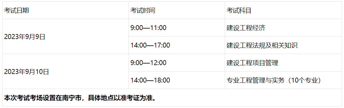 一、考試時(shí)間、科目及考場(chǎng)設置